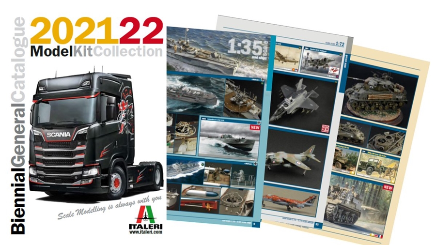 Italeri catalog 2021-22, 108 pages