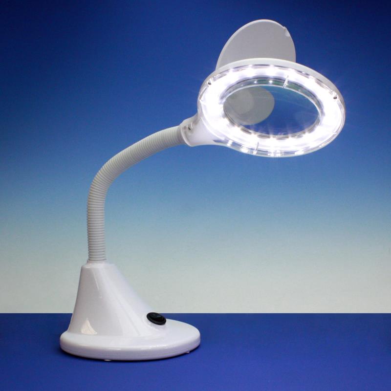 LED Flexi Magnifier Lamp