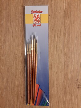 Brush set 5 pcs. synthetic round 00,0,1,2,3
