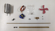 1/50  RC set for Liman II (motor, coupling, servo,axle, bushes, 3d propeller, axle pipe)