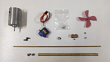 1/50  RC set for Westra (motor, coupling, servo,axle, bushes, 3d propeller, axle pipe)