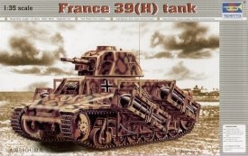 1/35 France 39(H) Tank Sa 38   37mm Gun