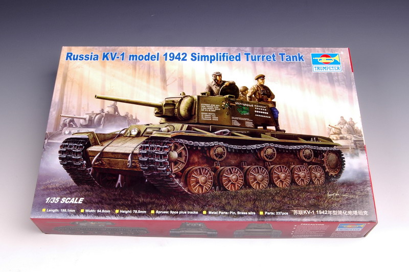 1/35 Kv-1 Model 1942 Simplified Turret T.