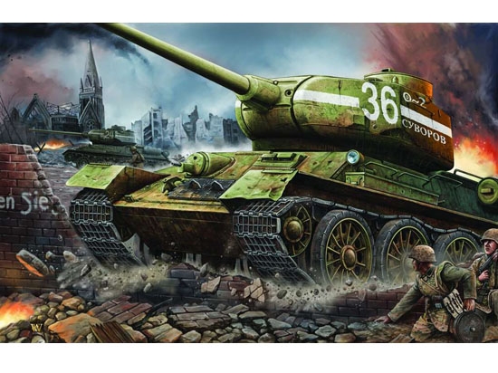 1/16 T-34/85 Model 1944 Factory 183 - full interior