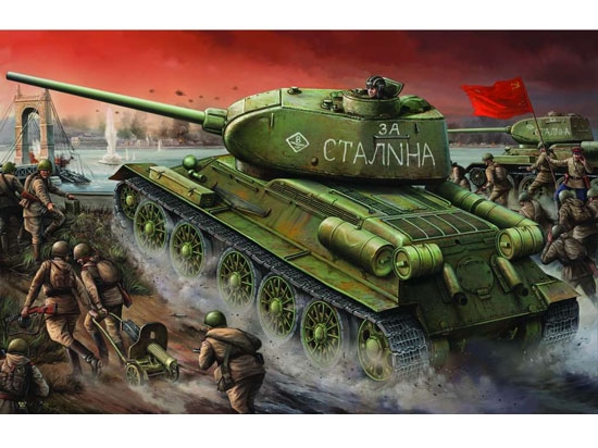 1/16 T-34/85 Model 1944 Factory 174 - full interior