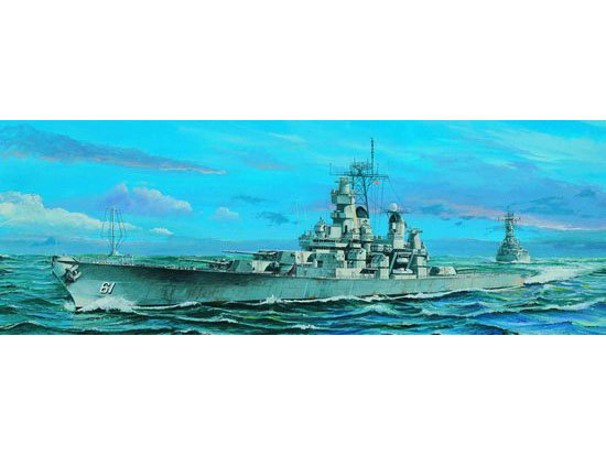 1/700 USS bb-61 Iowa 1985