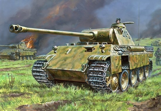 1/72 Panzer.V Panther Ausf.D - NO GLUE