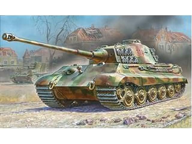 1/100 Sd.Kfz.182 Kingtiger Henschel - NO GLUE