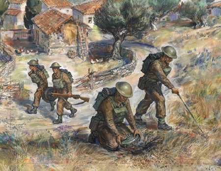 1/72 British Engineers - NO GLUE