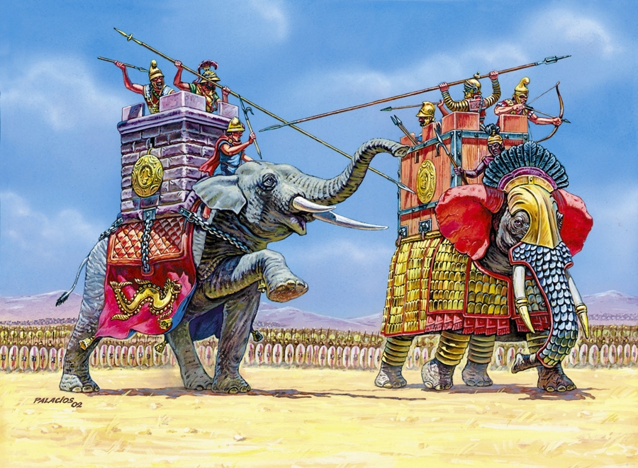 1/72  War Elephants