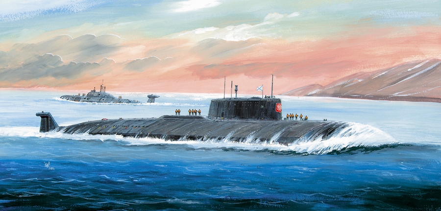 1/350 Nuclear Submarine APL "Kursk"