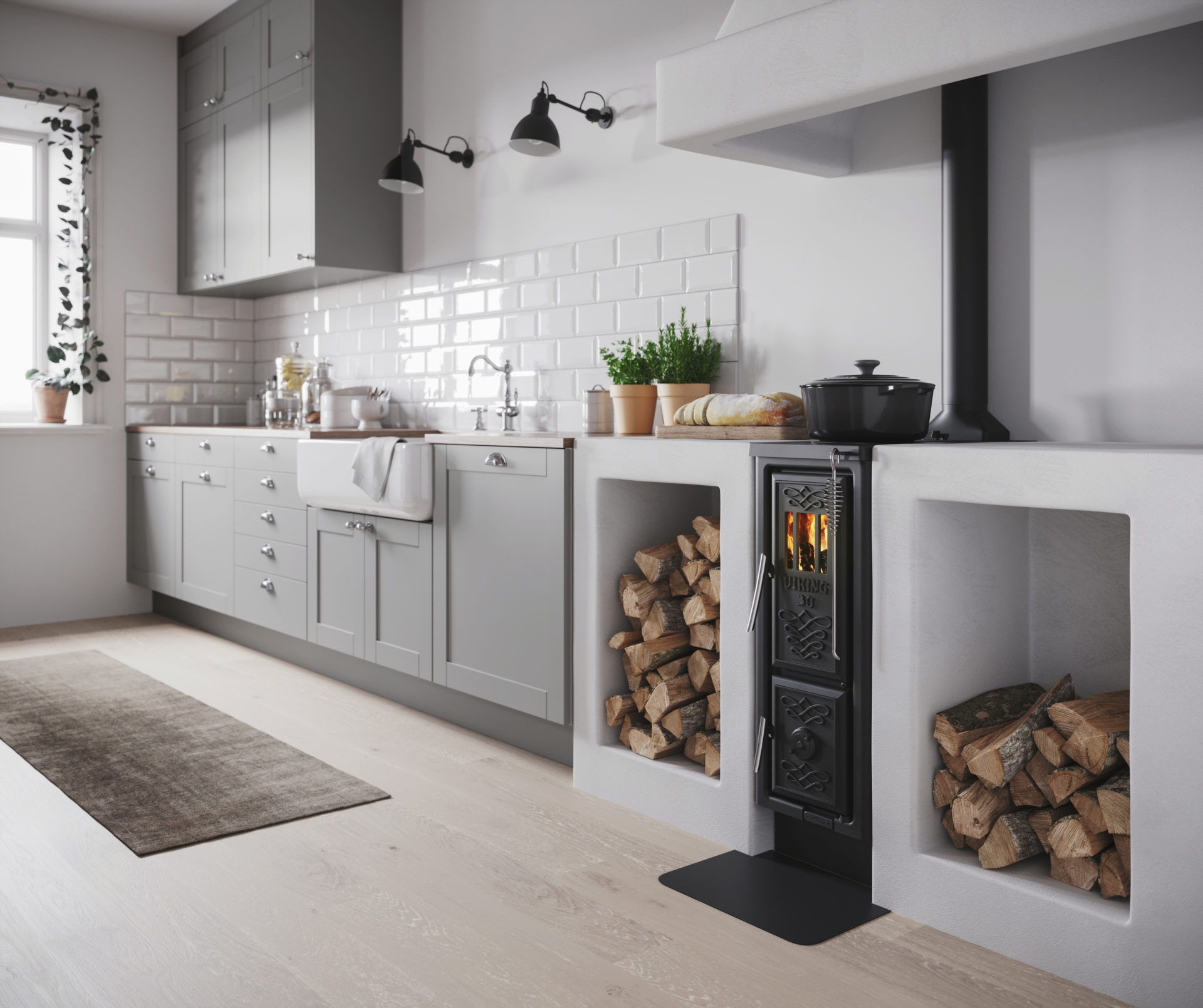 JOSEF DAVIDSSONS VIKING 30 – SMALSPIS I GJUTJÄRN - BAKANSLUTEN - 4