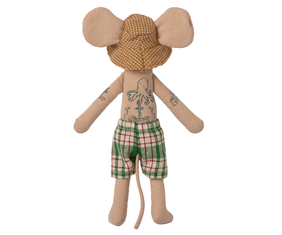 MAILEG PAPPA MOUSE IN BEACHHOUSE - 2