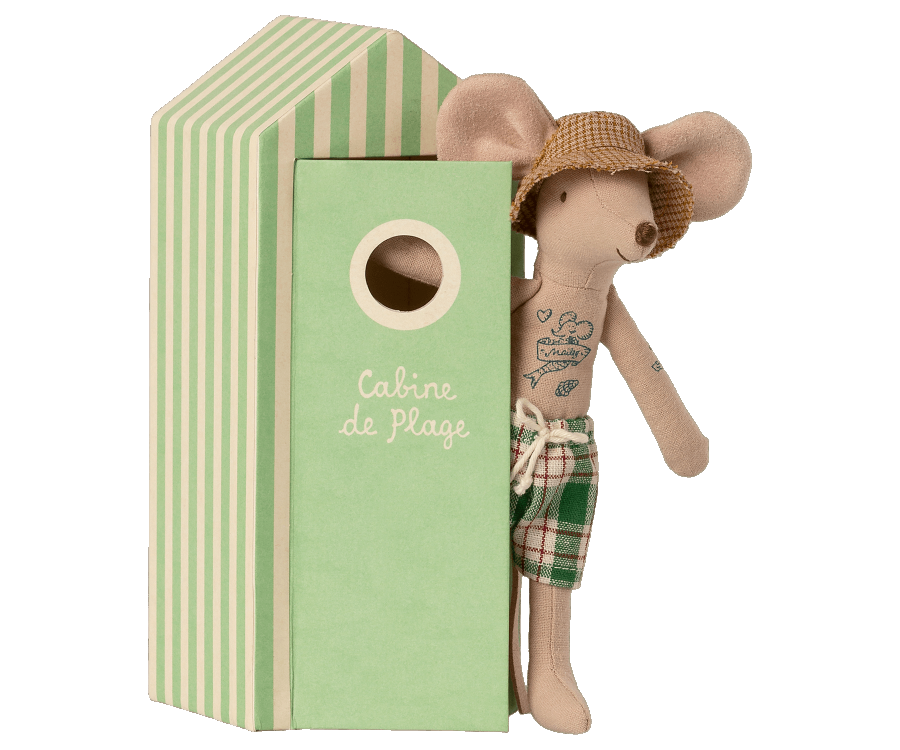 MAILEG PAPPA MOUSE IN BEACHHOUSE