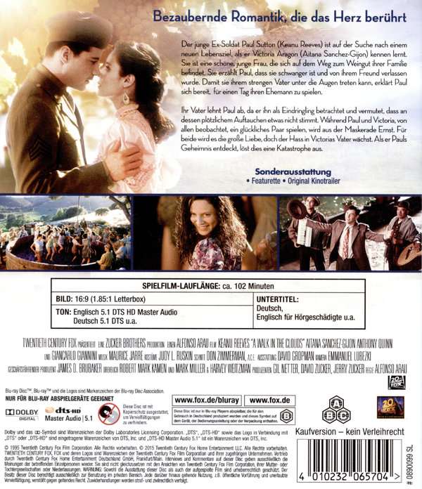 Walk In the Clouds (Blu-ray) - 2