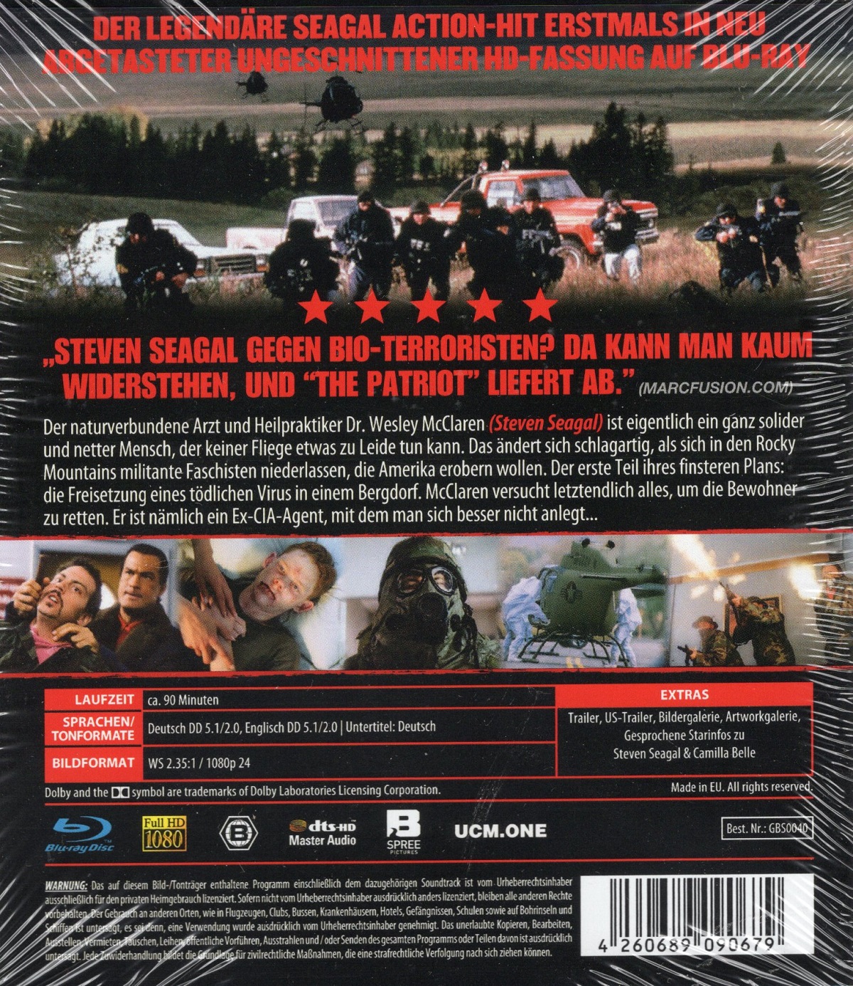 The Patriot (ej svensk text) (Blu-ray) - 2