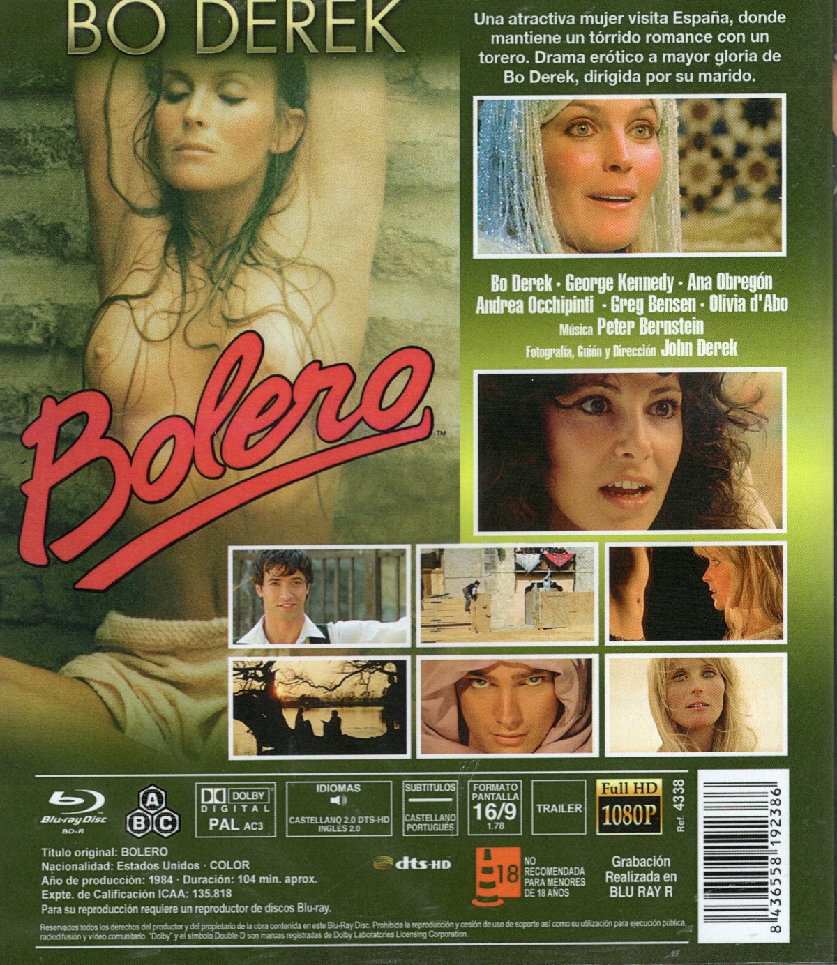 Bolero (ej svensk text) (Blu-ray) - Kvarnvideo.se