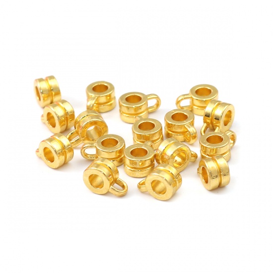 Connector / bail   Gold stripe - 2