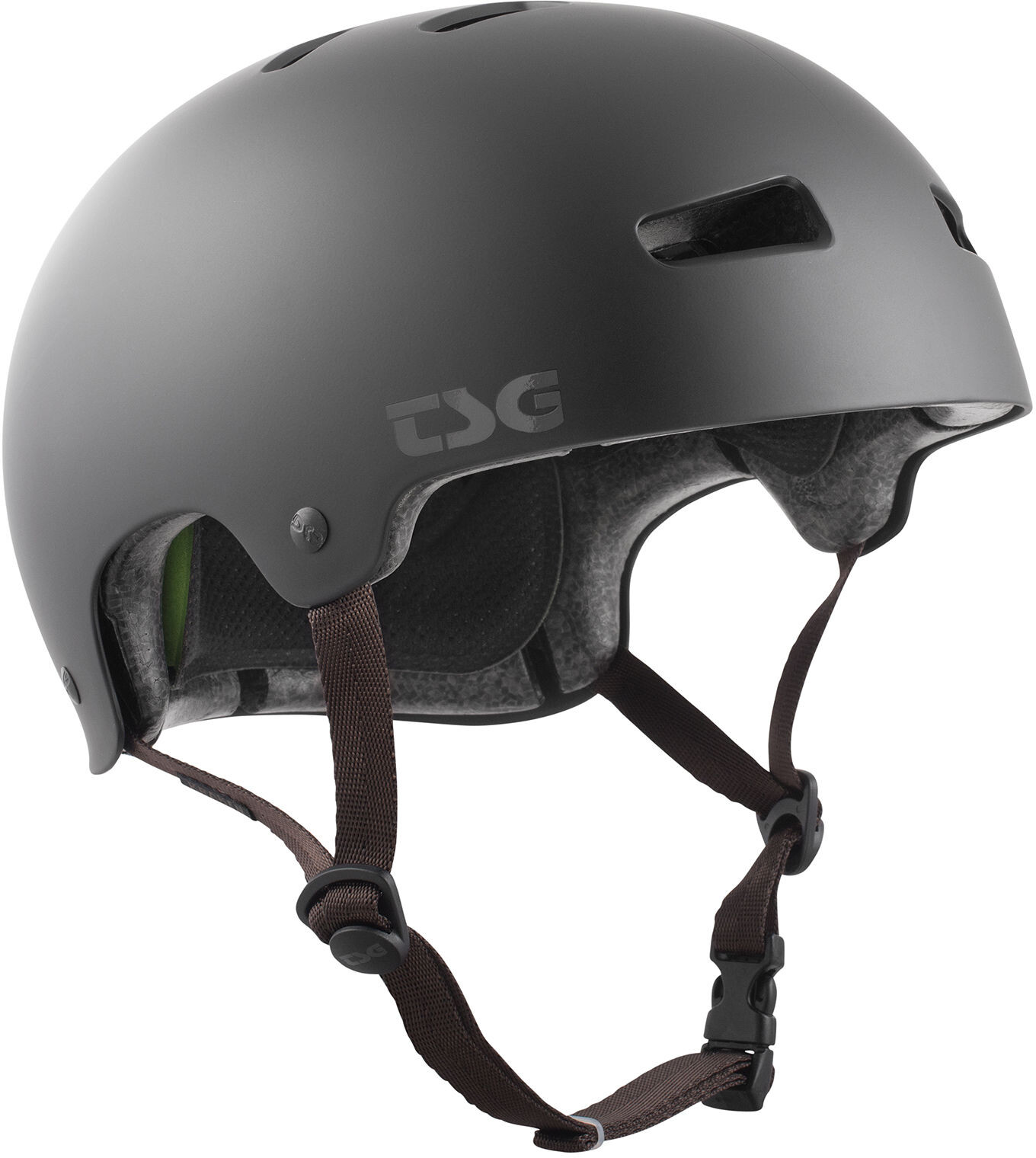 TSG KRAKEN SOLID COLOR SATIN BLACK