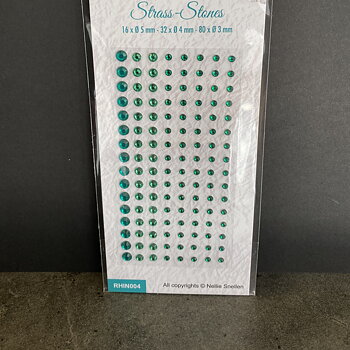 Nellies Choice Strass-Stones - Christmas green