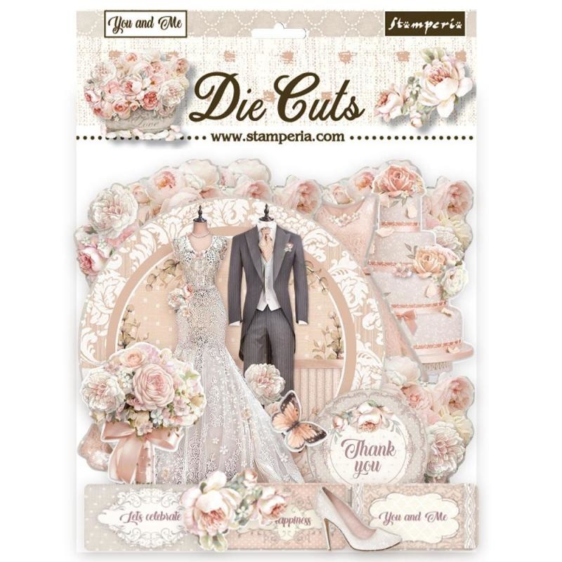 Stamperia You and me die-cuts