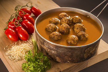 Adventure Menu | Meatballs with basmati and tomato sauce  | MRE | 400g