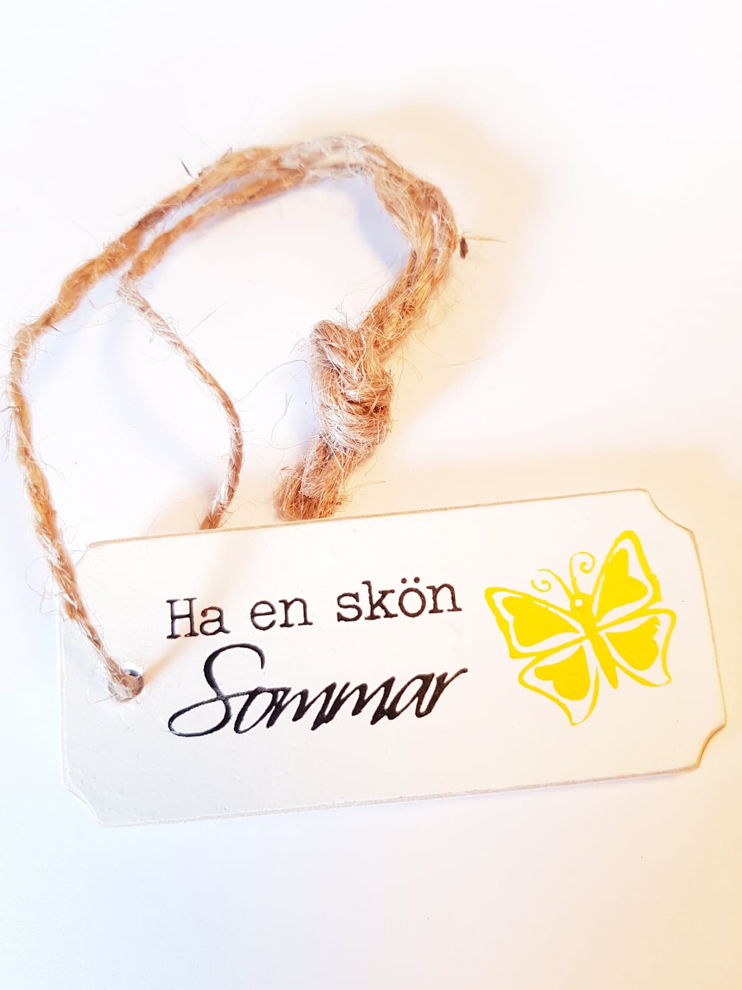 Presentlapp SOMMAR Gul