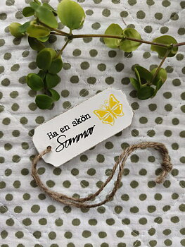Presentlapp SOMMAR Gul