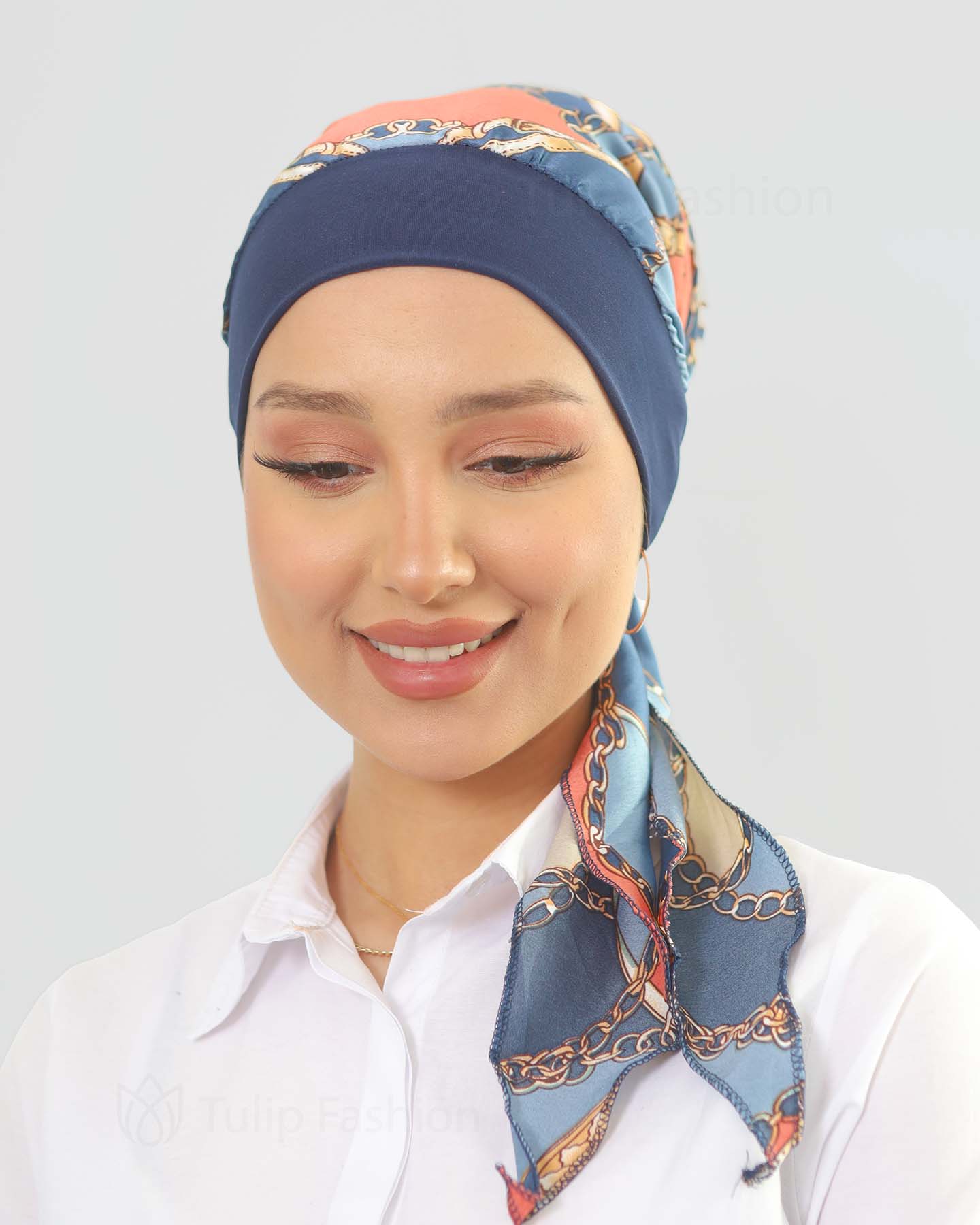 Turban - Charlee - Navy Blue - 2