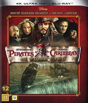 Pirates of the Caribbean - Vid Världens Ände (4K Ultra HD + Blu-ray)