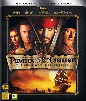 Pirates of the Caribbean - Svarta Pärlans Förbannelse (4K Ultra HD + Blu-ray)