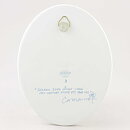 Carl-Anton Axelsson (1970s) Oval Wall Plaque 3 with Swedish Archipelago Motif 21 cm