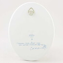 Carl-Anton Axelsson (1970s) Oval Wall Plaque 3 with Swedish Archipelago Motif 21 cm