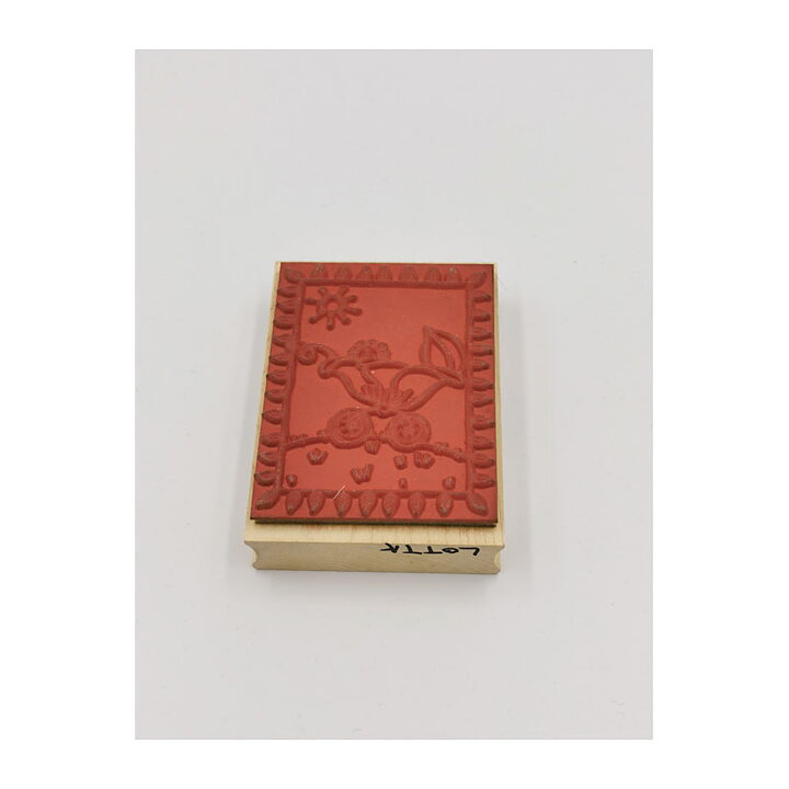 Hero Arts Rubber Stamps Second Hand - Flowerbud Buggy