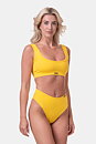 Miami Sporty Bikini Top, yellow