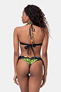 Earth Powered Bikini Top, jungle green