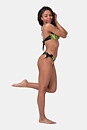 Earth Powered Bikini Top, jungle green