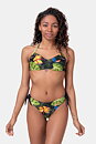 Earth Powered Bikini Top, jungle green