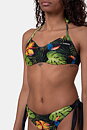 Earth Powered Bikini Top, jungle green