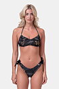 Earth Powered Bikini Top, volcanic black