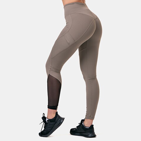 Fit & Smart High Waist Tights, mocha
