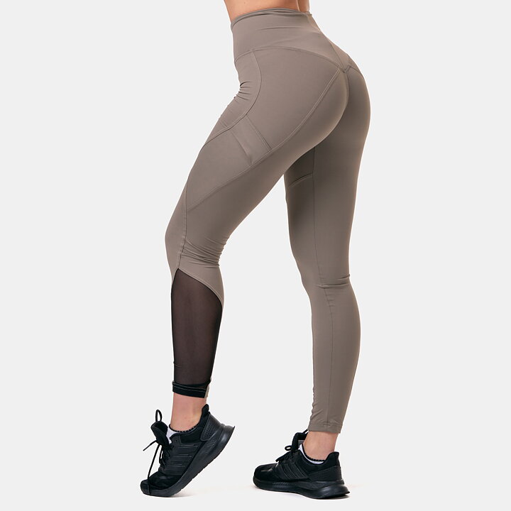 Fit & Smart High Waist Tights, mocha