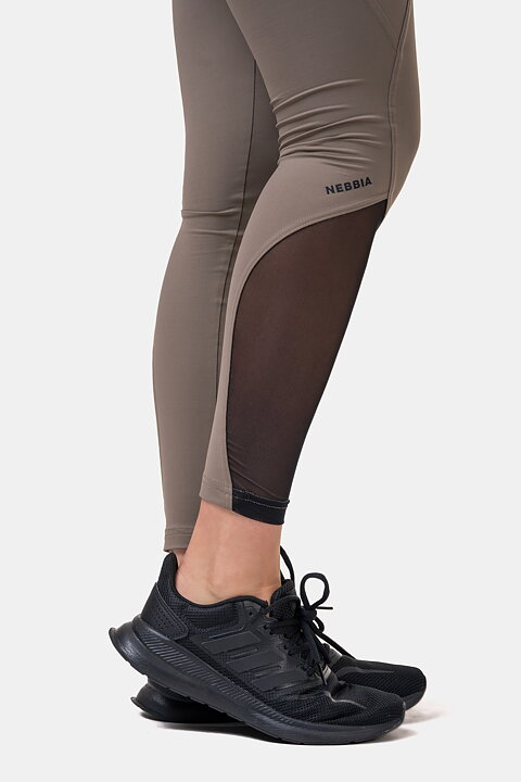 Fit & Smart High Waist Tights, mocha