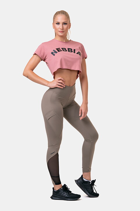 Fit & Smart High Waist Tights, mocha