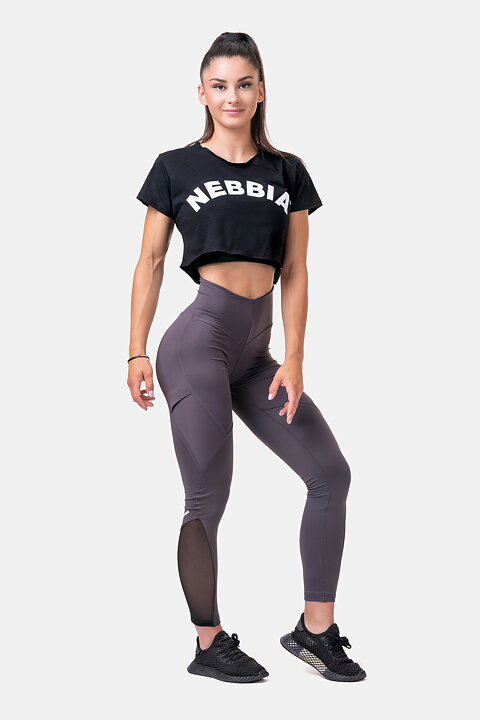 Fit & Smart High Waist Tights, marron