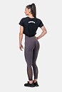 Loose Sporty Crop Top, black