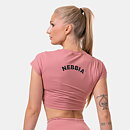 Sporty Crop Top, old rose