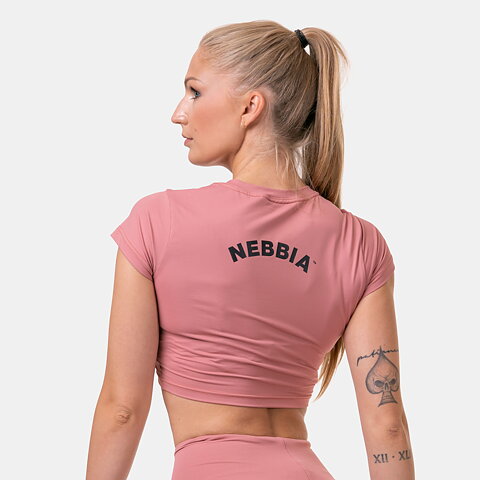 Sporty Crop Top, old rose