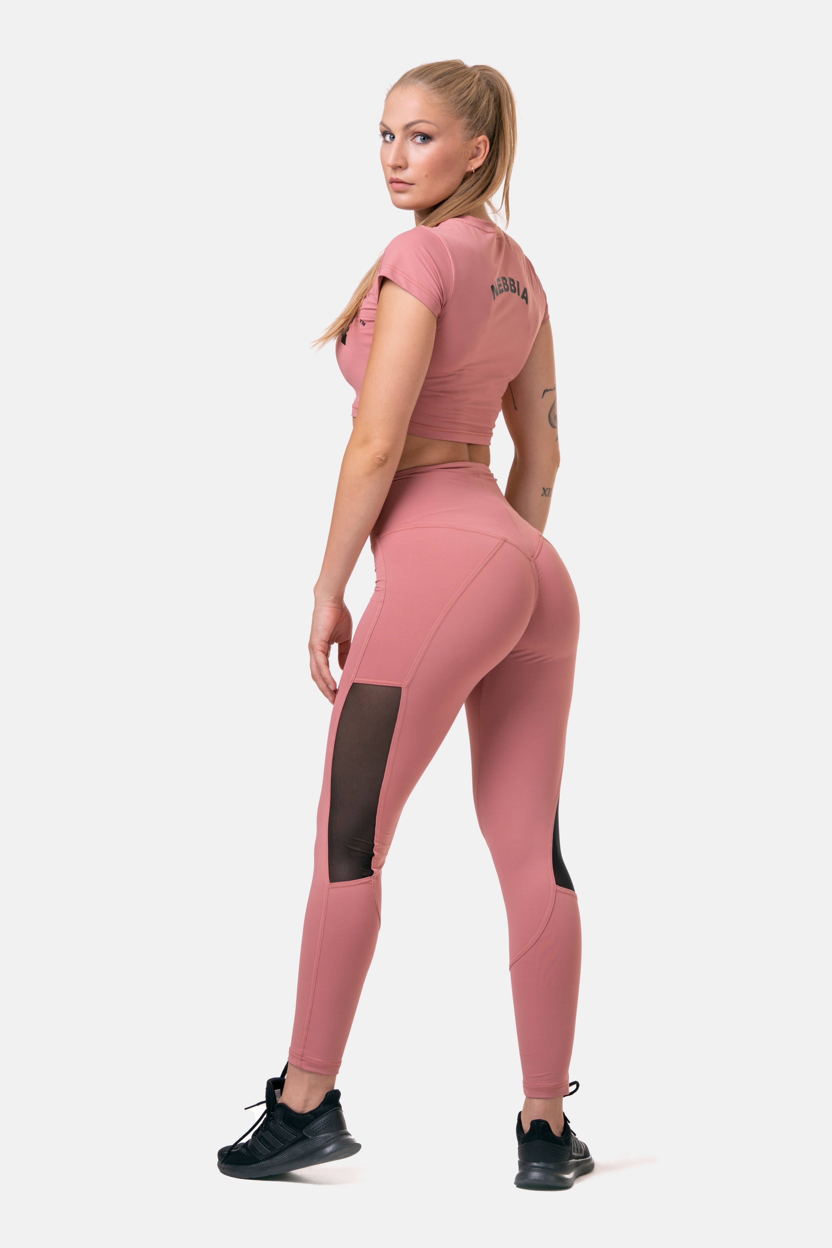 Sporty Crop Top, old rose - 8