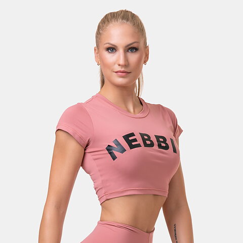 Sporty Crop Top, old rose
